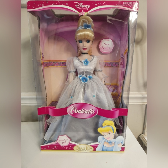 Disney Porcelain Cinderella Doll - Picture 1 of 6
